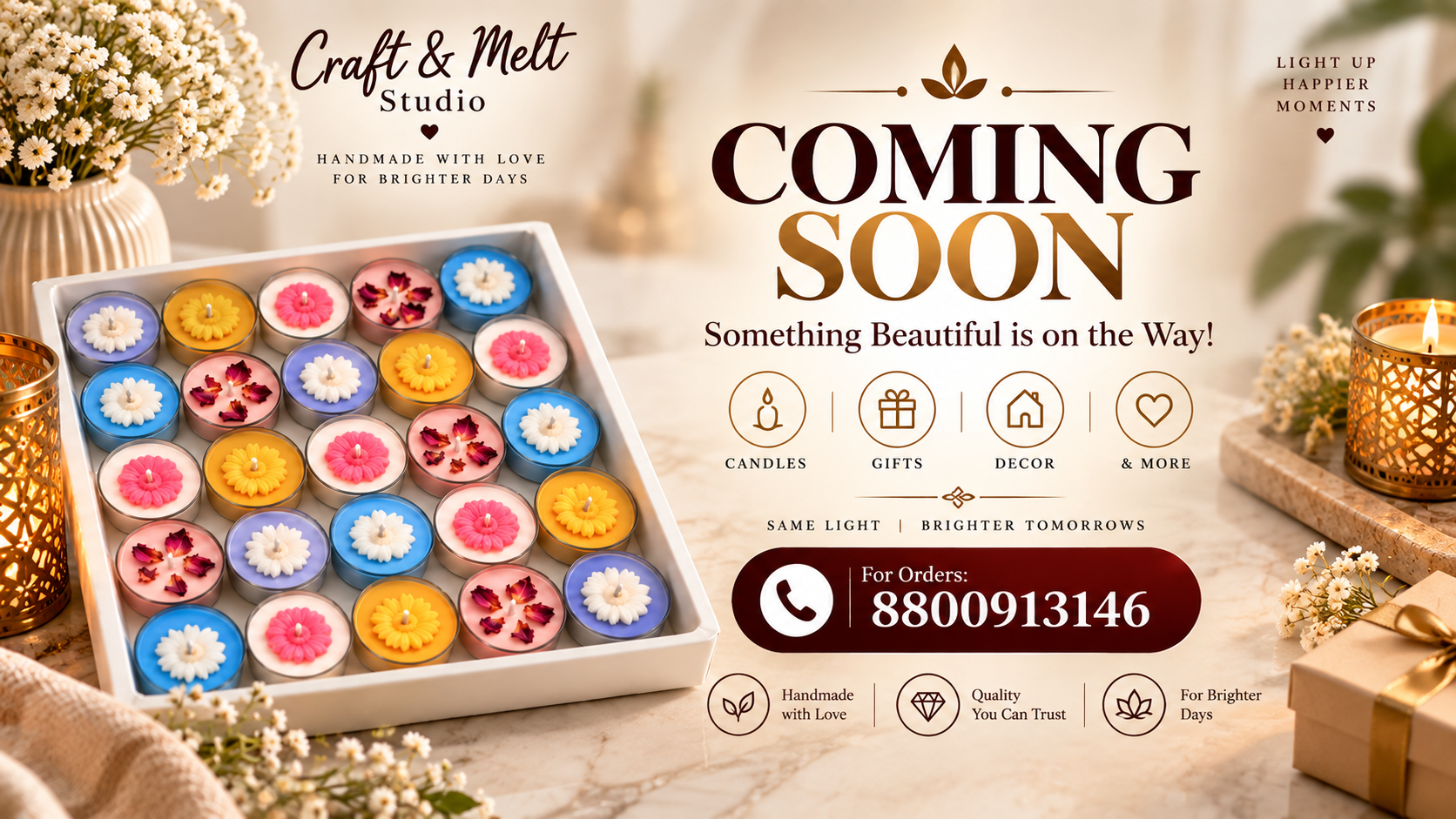 Craft & Melt Studio - Coming Soon